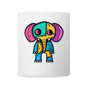 Elephant Halloween Animal - Mug - white - Front