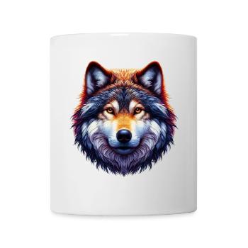 Wolf - Mug - white - Front