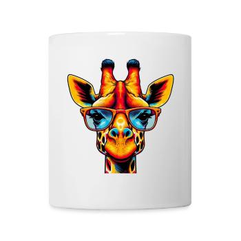 Girafe - Mug blanc - blanc - Devant
