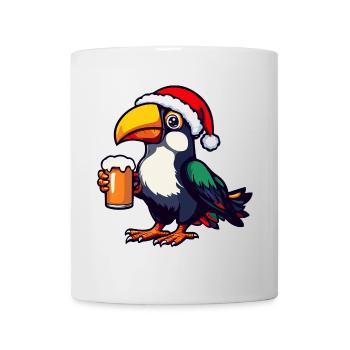 Bière de Noël Toucan Bird - Mug blanc - blanc - Devant