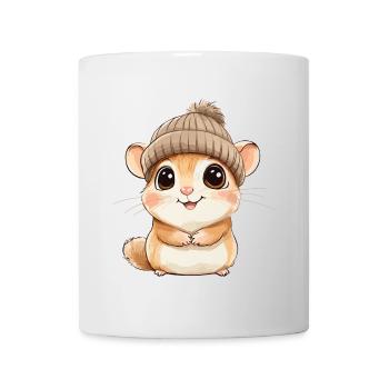 Hamster Cute Cute Baby Kids Animal Cartoon - Mug - white - Front