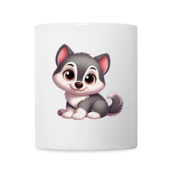 Wolf 11 - Tasse - Weiß - Vorne