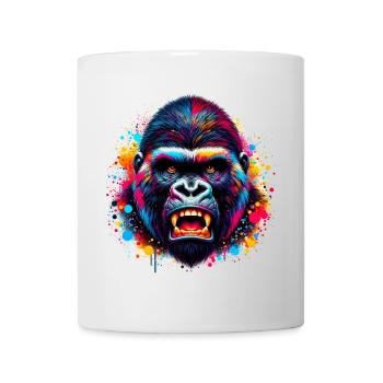 Gorilla - Mug - white - Front