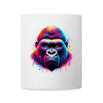 Gorilla - Mug - white - Front