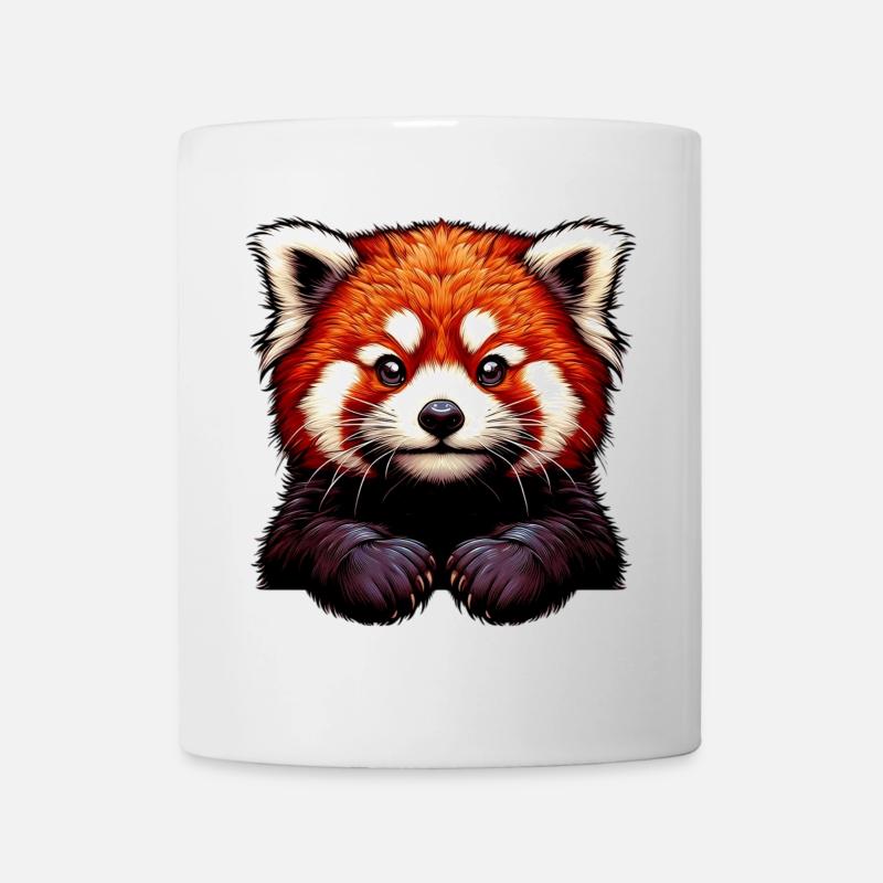 Kleiner Panda - Tasse - Weiß