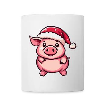Pig Christmas Cute - Mug - white - Front
