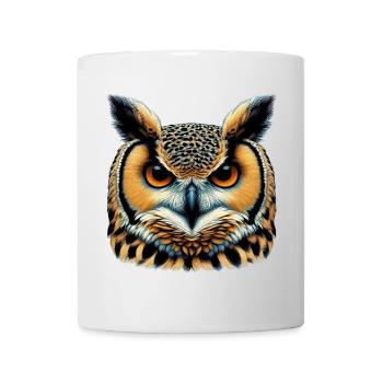 Owl - Mug - white - Front