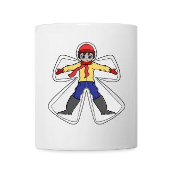 L’hiver est le temps de la neige - Mug blanc - blanc - Devant