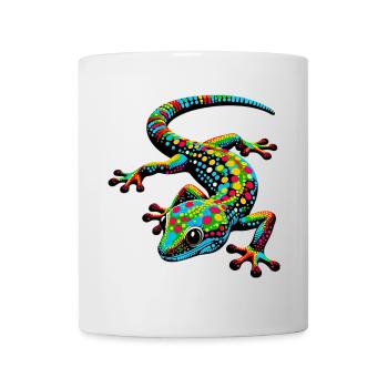 Gecko - Tasse - Weiß - Vorne