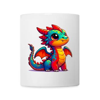 Dragon - Mug blanc - blanc - Devant