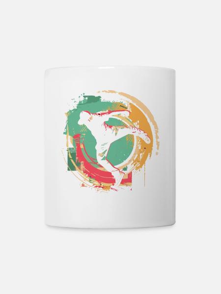 Oldschool B-Boy - Tasse - Weiß