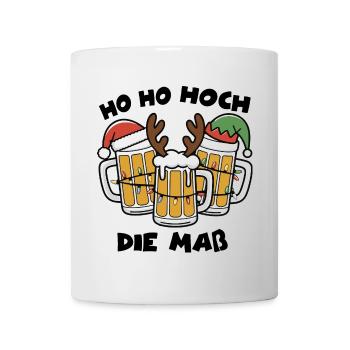 Dreier Festbier Gläser Toast Weihnachtsbier - Tasse - Weiß - Vorne