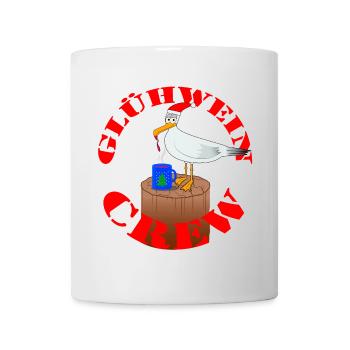 Glühwein Crew - Tasse - Weiß - Vorne