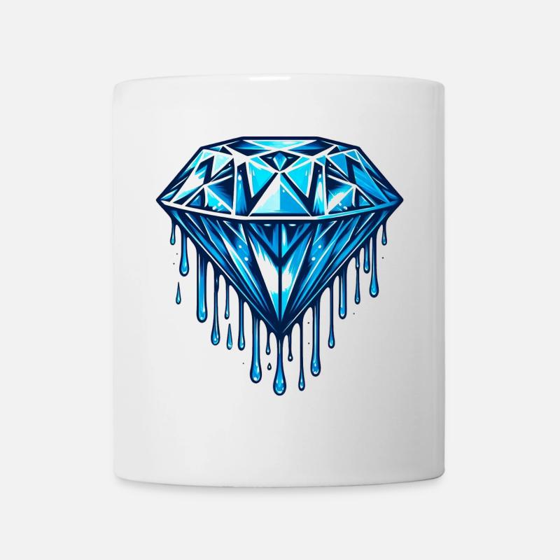 Diamant - Tasse - Weiß