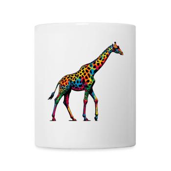 Girafe - Mug blanc - blanc - Devant