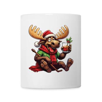 ELK - Noël - Mug blanc - blanc - Devant