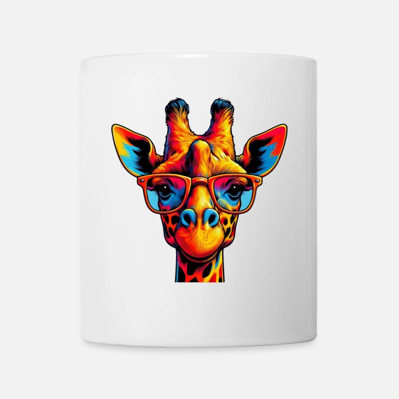 Giraffe - Tasse - Weiß