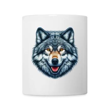 Wolf - Mug - white - Front