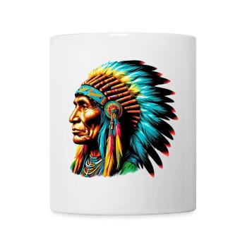 American Indian American - Mug - white - Front