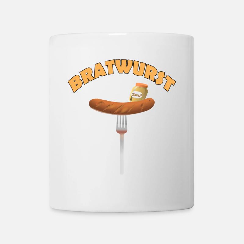 BRATWURST - Tasse - Weiß