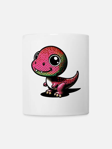 Dinosaurier - Tasse - Weiß