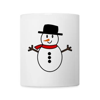 ICH KANN NICHT. SKI. SKI. SCHLÄGER. SCHNEE. SNOWBOARDEN - Tasse - Weiß - Vorne