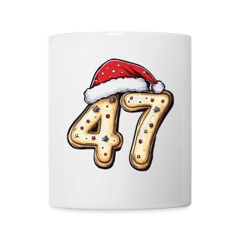 47 Number Christmas Cookie - Mug - white - Front