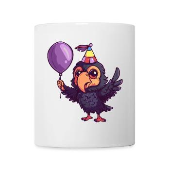 Harpy Bird Birthday Comic Cute - Mug - white - Front