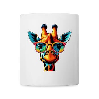 Girafe - Mug blanc - blanc - Devant