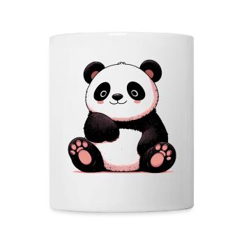 Panda - Mug blanc - blanc - Devant