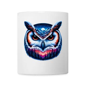 Eule - Tasse - Weiß - Vorne