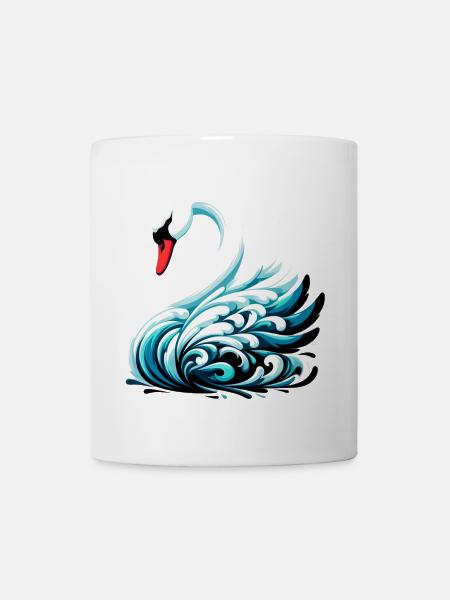 Schwan - Tasse - Weiß