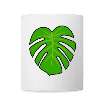Monstera Plant - Mug - white - Front