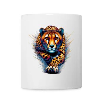 Guépard - Mug blanc - blanc - Devant