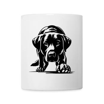 Labrador - Tasse - Weiß - Vorne