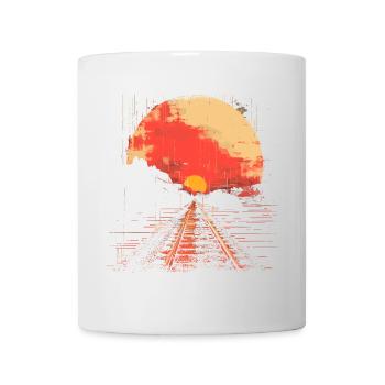 Railway Illustration - Mug - white - Front