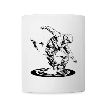 Breakdancer Drawing - Mug - white - Front
