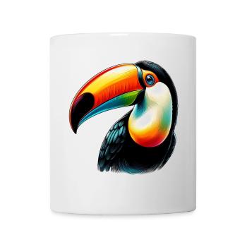 Toucan - Mug blanc - blanc - Devant