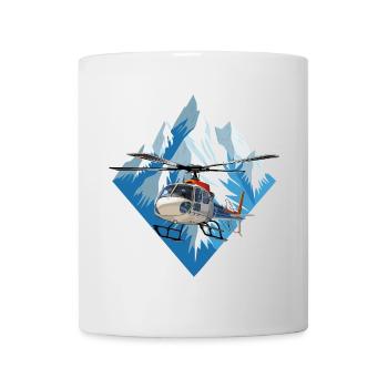 Helicopters in winter operations - Mug - white - Front