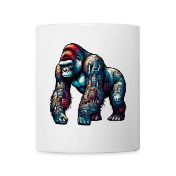 Gorilla - Tasse - Weiß - Vorne