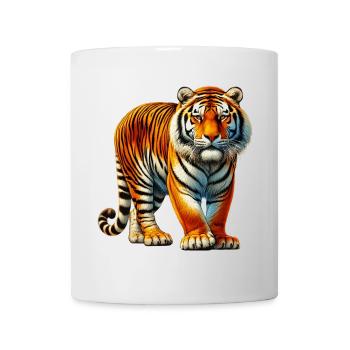 Tiger - Mug - white - Front