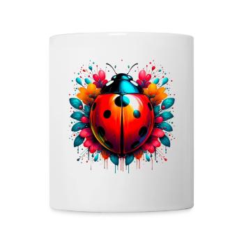 Marienkäfer - Tasse - Weiß - Vorne