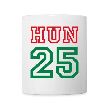 HUNGARY Ungarn - Tasse - Weiß - Vorne