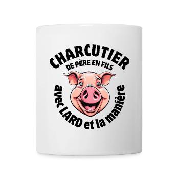 butcher, butcher, I'm a mouthpiece - Mug - white - Front