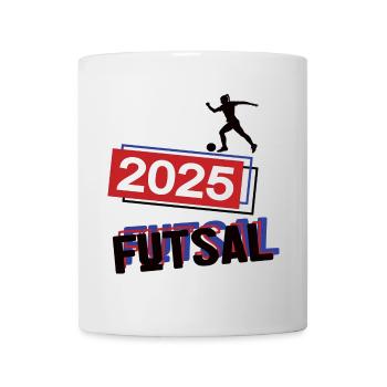 Futsal Spielerin Team Turnier Mannschaft 2025 - Tasse - Weiß - Vorne