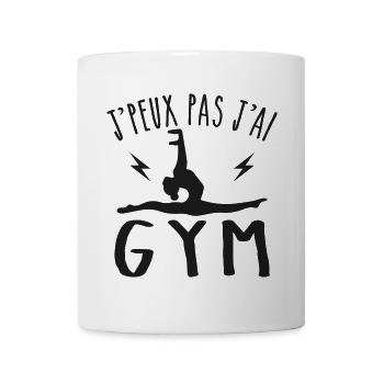 Gymnastics Gift I Can't I Have Gym - Mug - white - Front