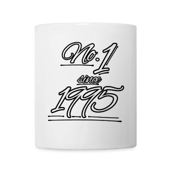 No.1 since 1995 - Mug - white - Front