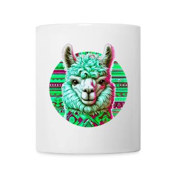 Alpaka - Tasse - Weiß - Vorne