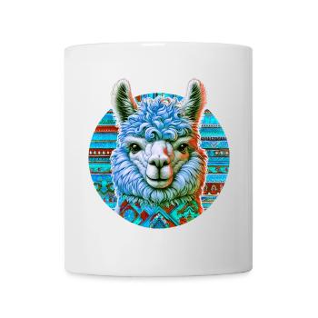 Alpaka - Tasse - Weiß - Vorne