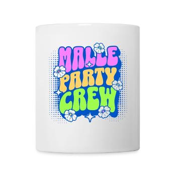 Malle Party Crew - Tasse - Weiß - Vorne